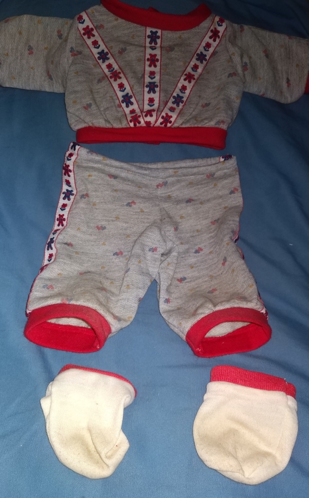Vintage Doll Outfit w/ Socks